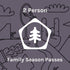 Family Season Passes - 2 Members