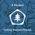 Family Season Passes - 4 Members