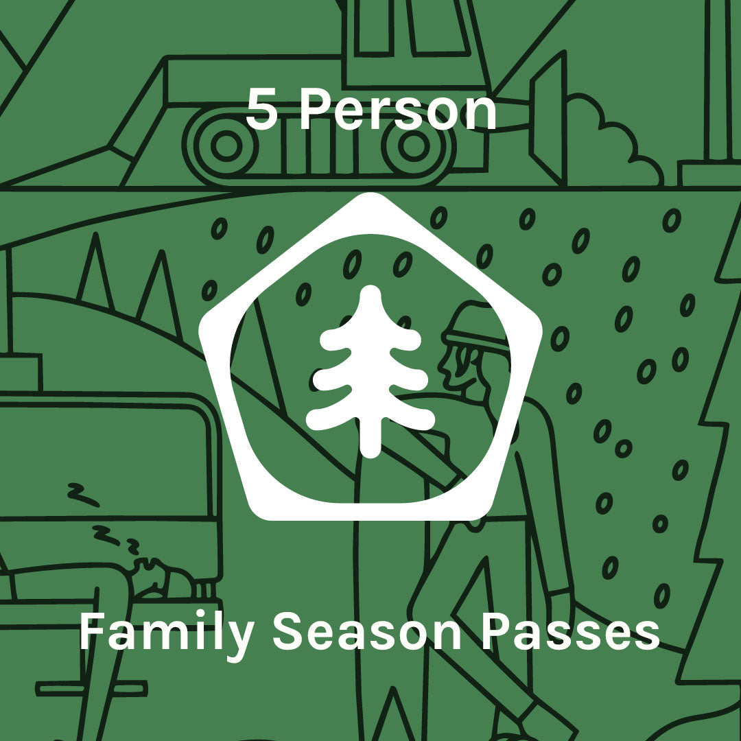 Family Season Passes - 5 Members